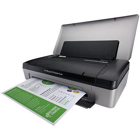 Imprimante portable Bluetooth sans fil HP Officejet 100